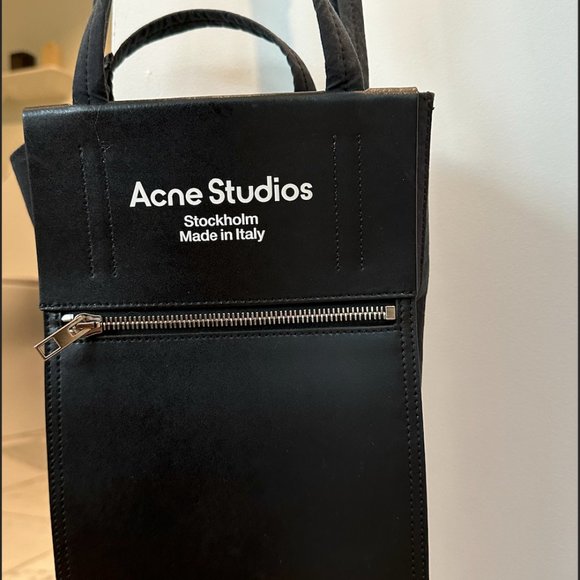 ACNE STUDIOS Papery black nylon tote - Picture 2 of 3
